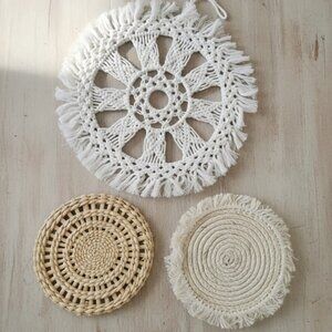 3 Pcs Boho Wall Decor